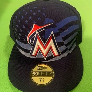 New Era Miami Marlins Fourth of July hat